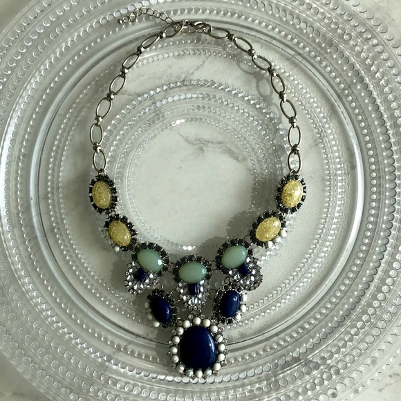 Multi Colour Jewels Necklace - Picture 2 of 4
